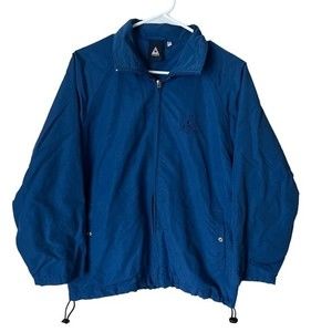 Le Coq‎ Sportif Lightweight Blue Jacket Size L